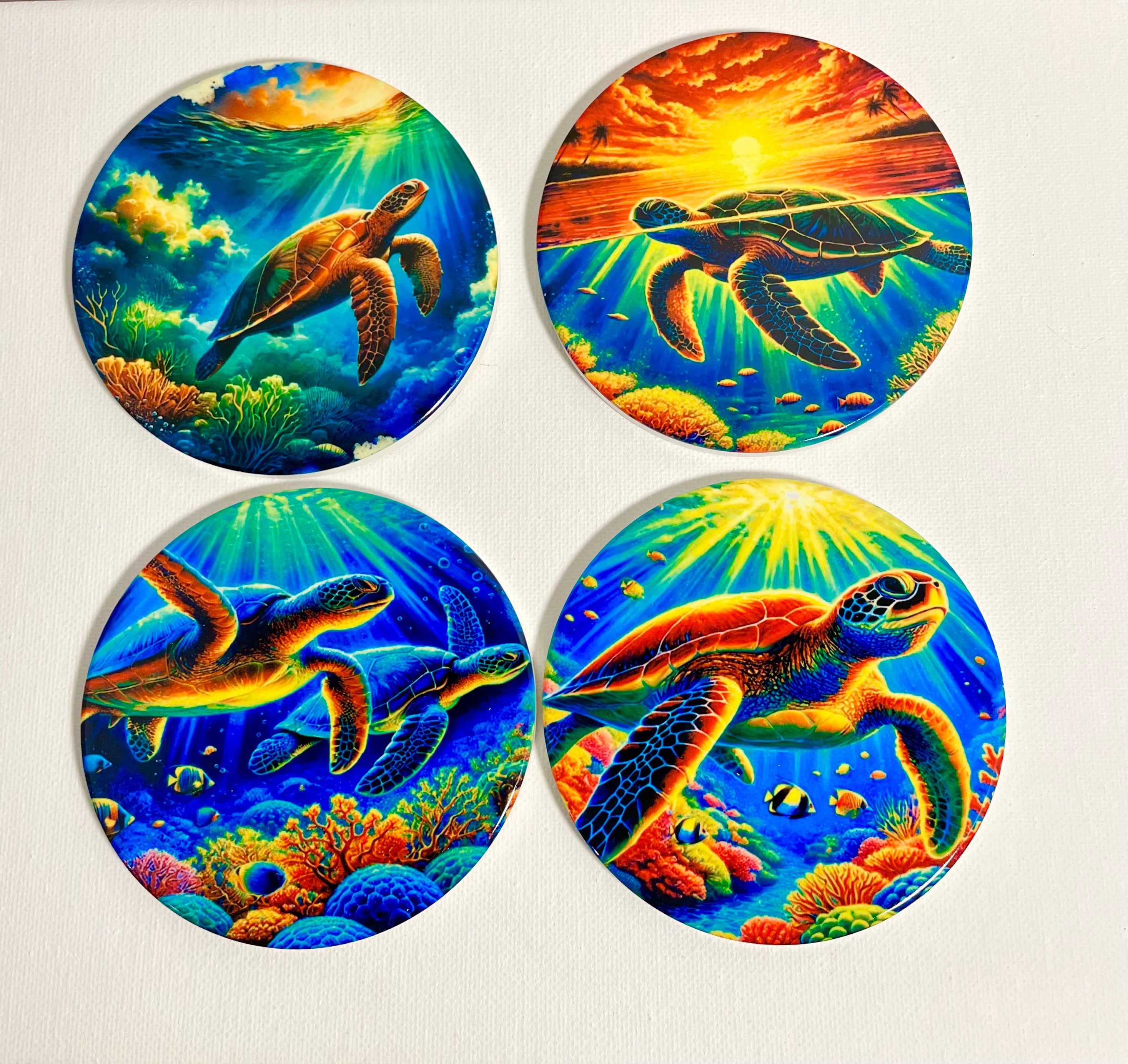 Ceramic Coaster Set