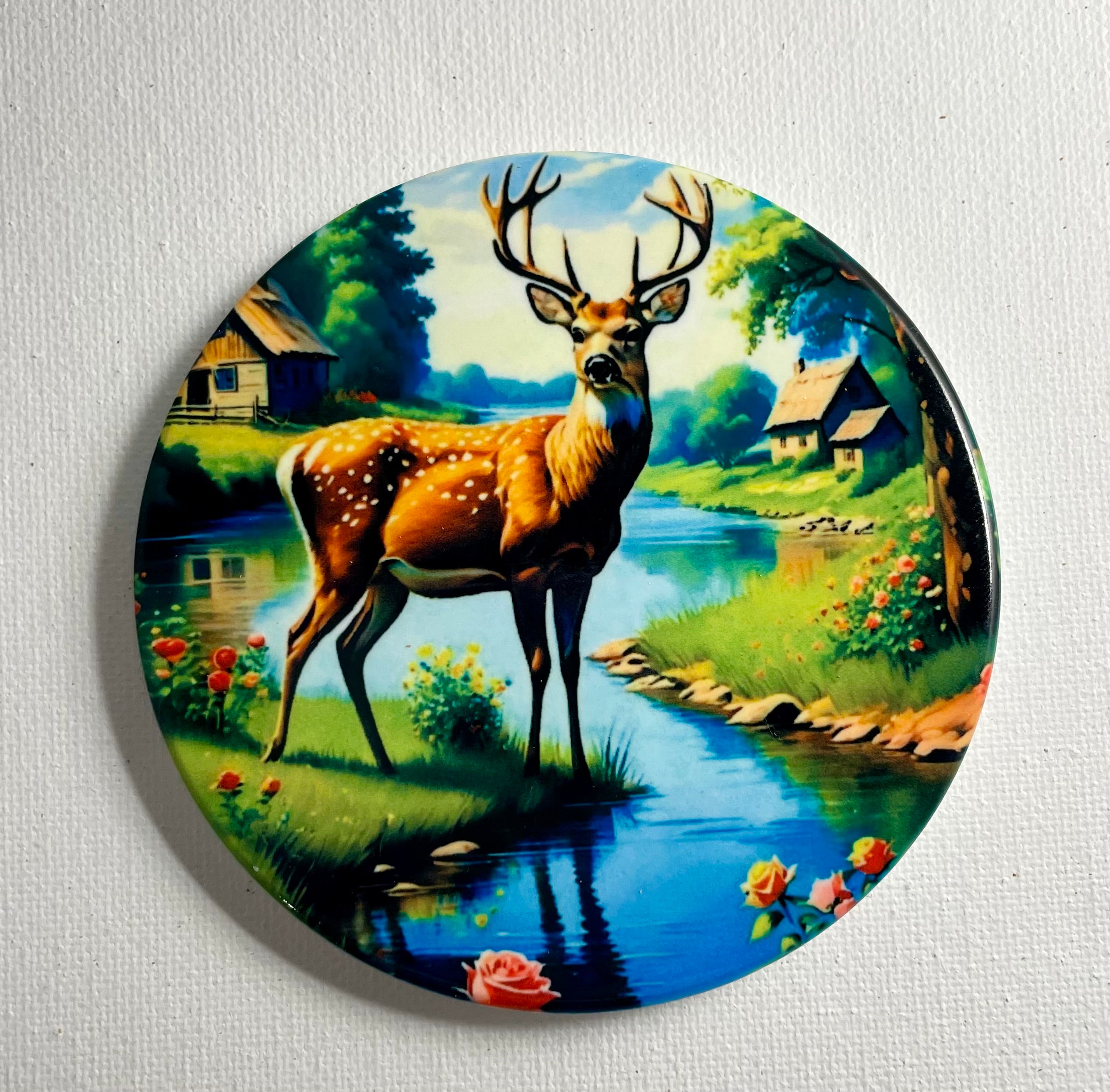 Ceramic coaster set