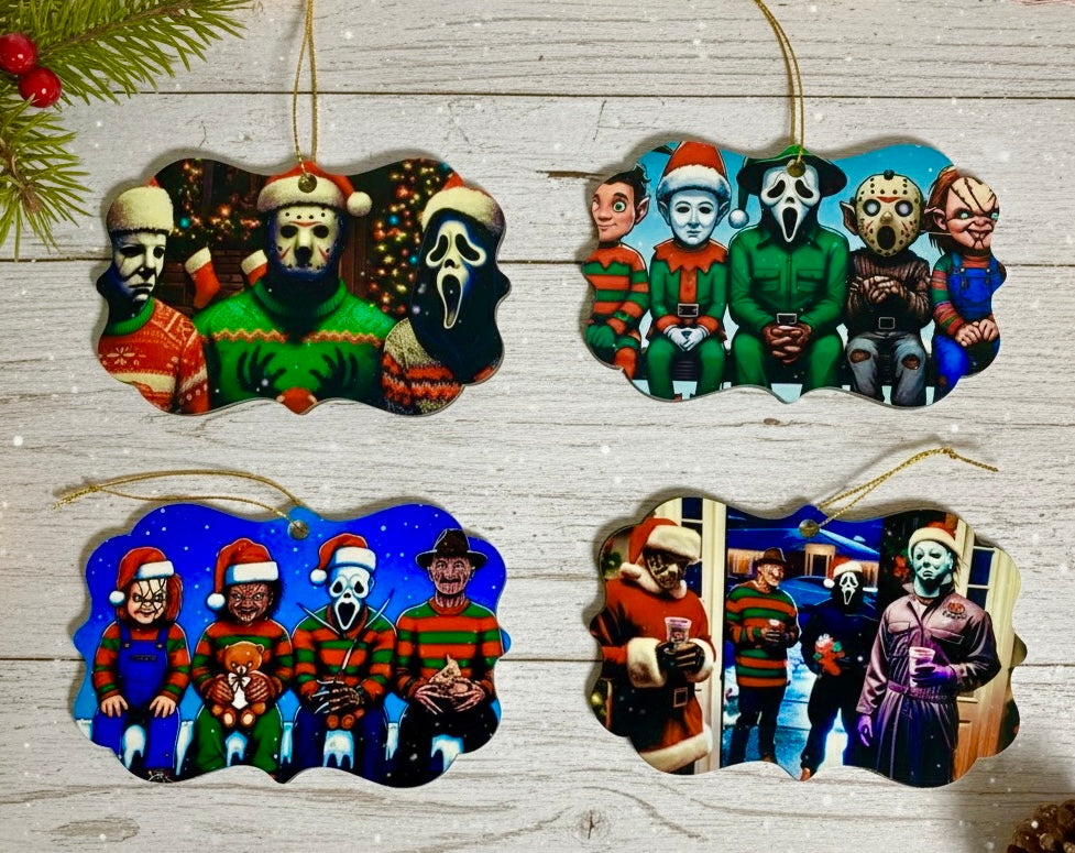 Horror Icons Ornament set