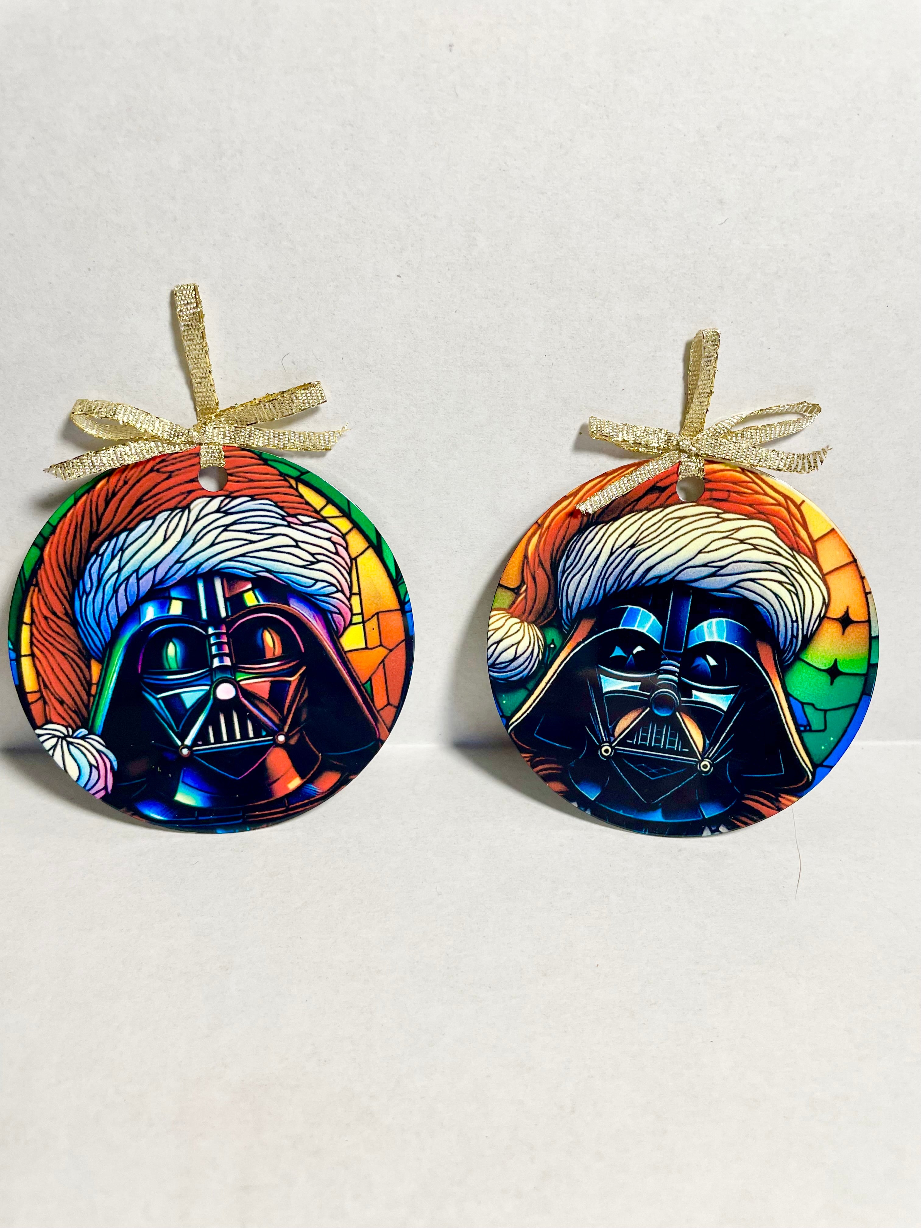 Darth Vader Metal Ornament set