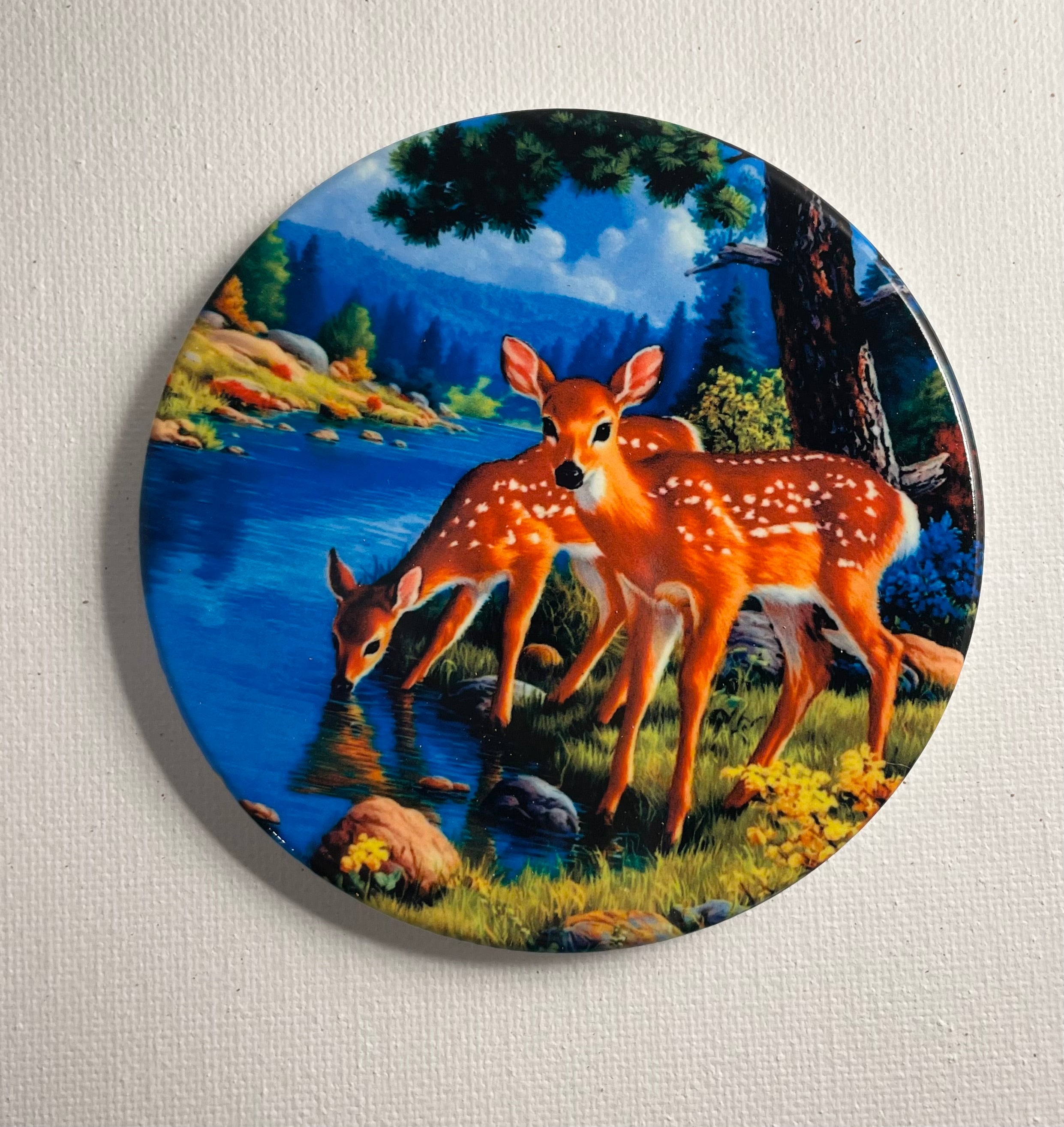 Ceramic coaster set