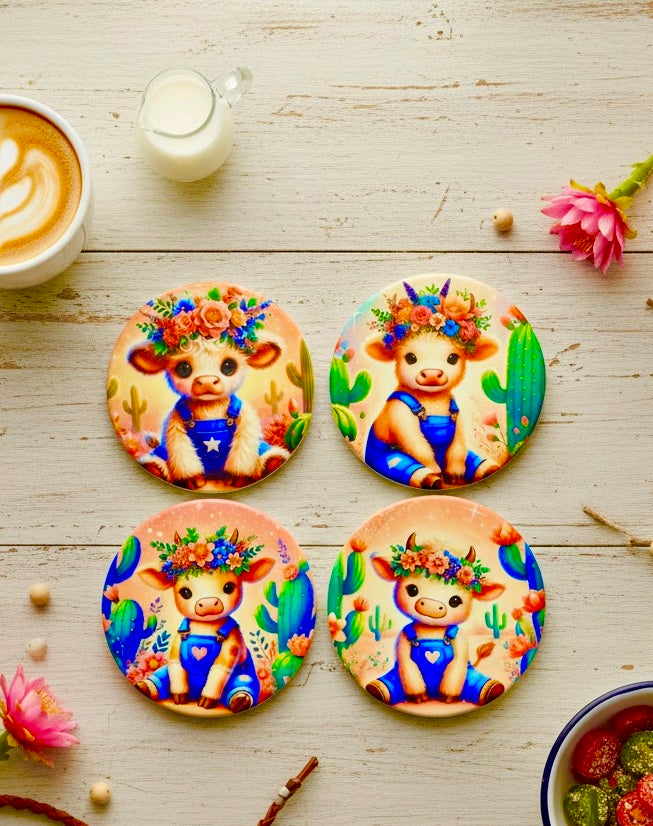 Ceramic Coaster Set