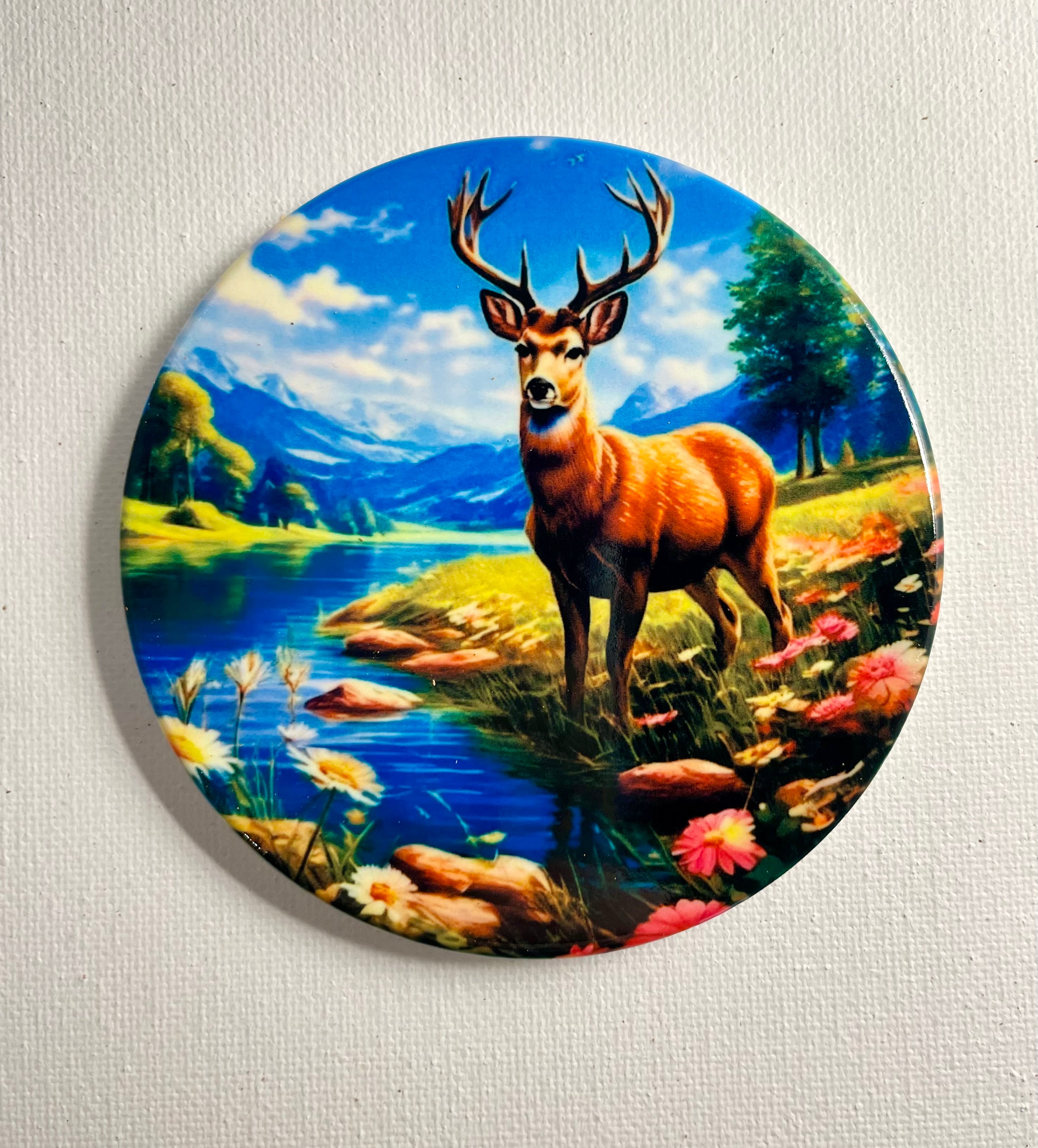 Ceramic coaster set