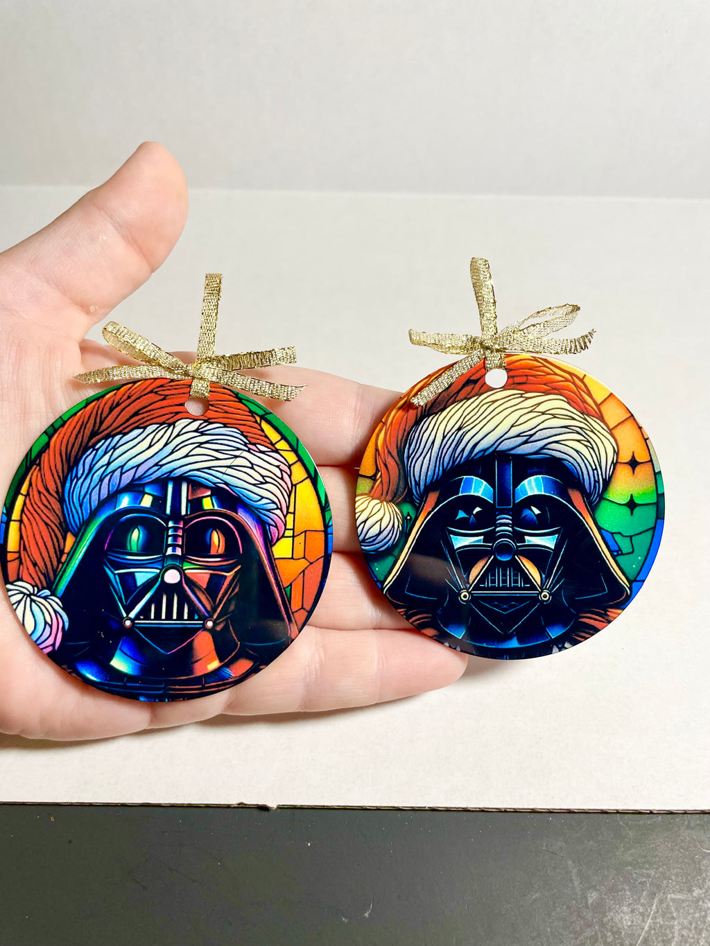 Darth Vader Metal Ornament set