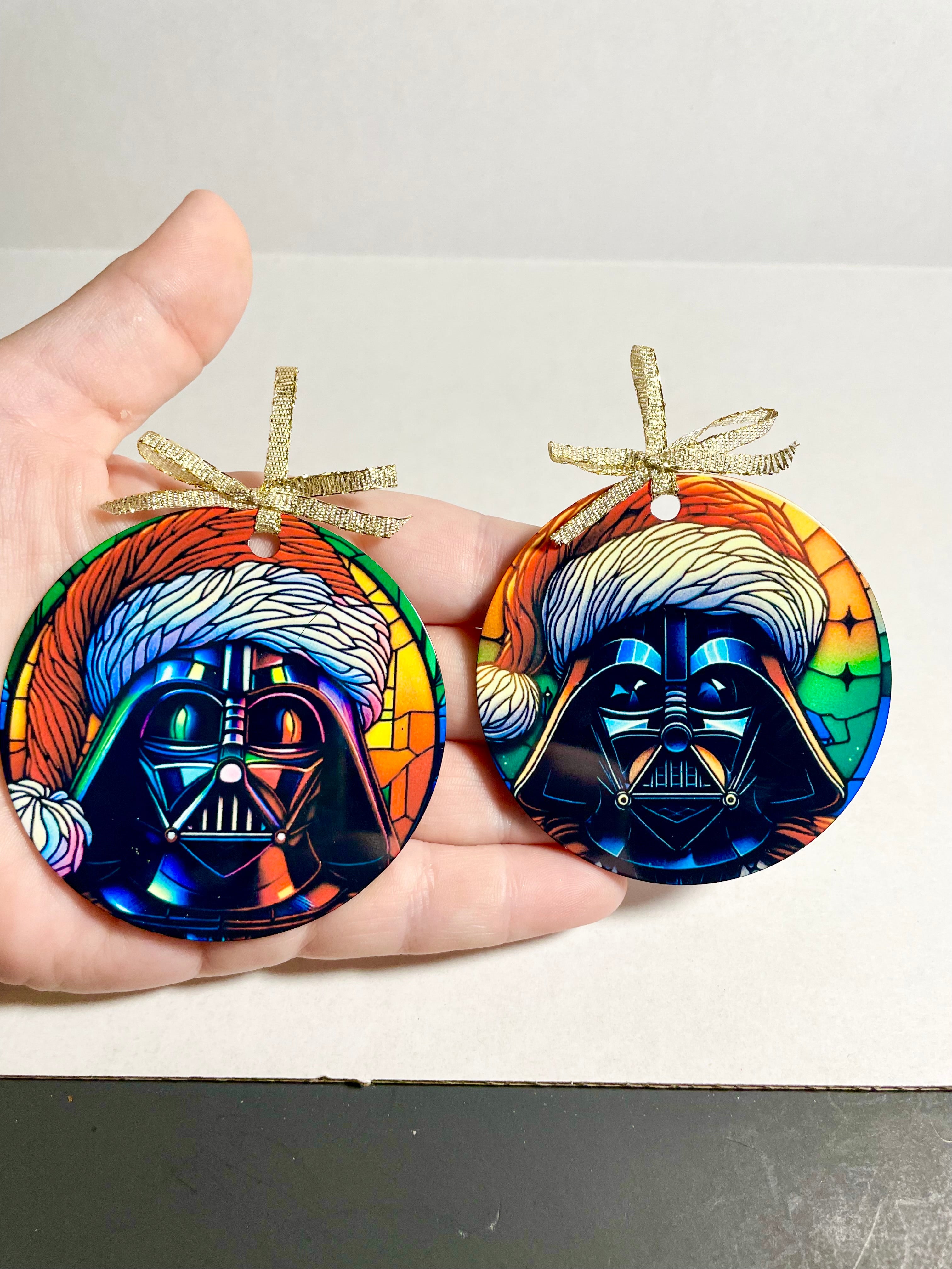 Darth Vader Metal Ornament set