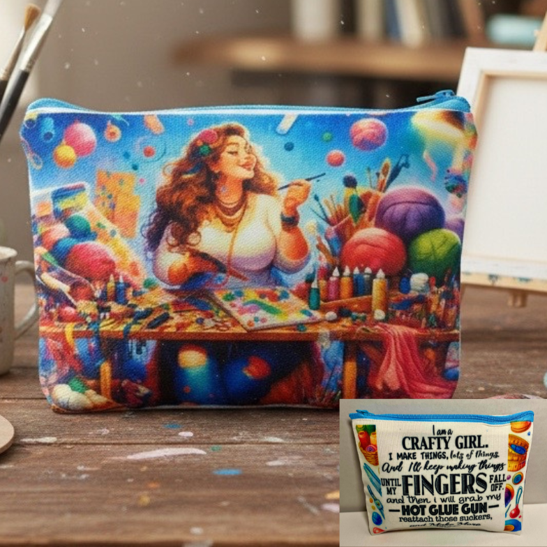 Double Sided Makeup Bag