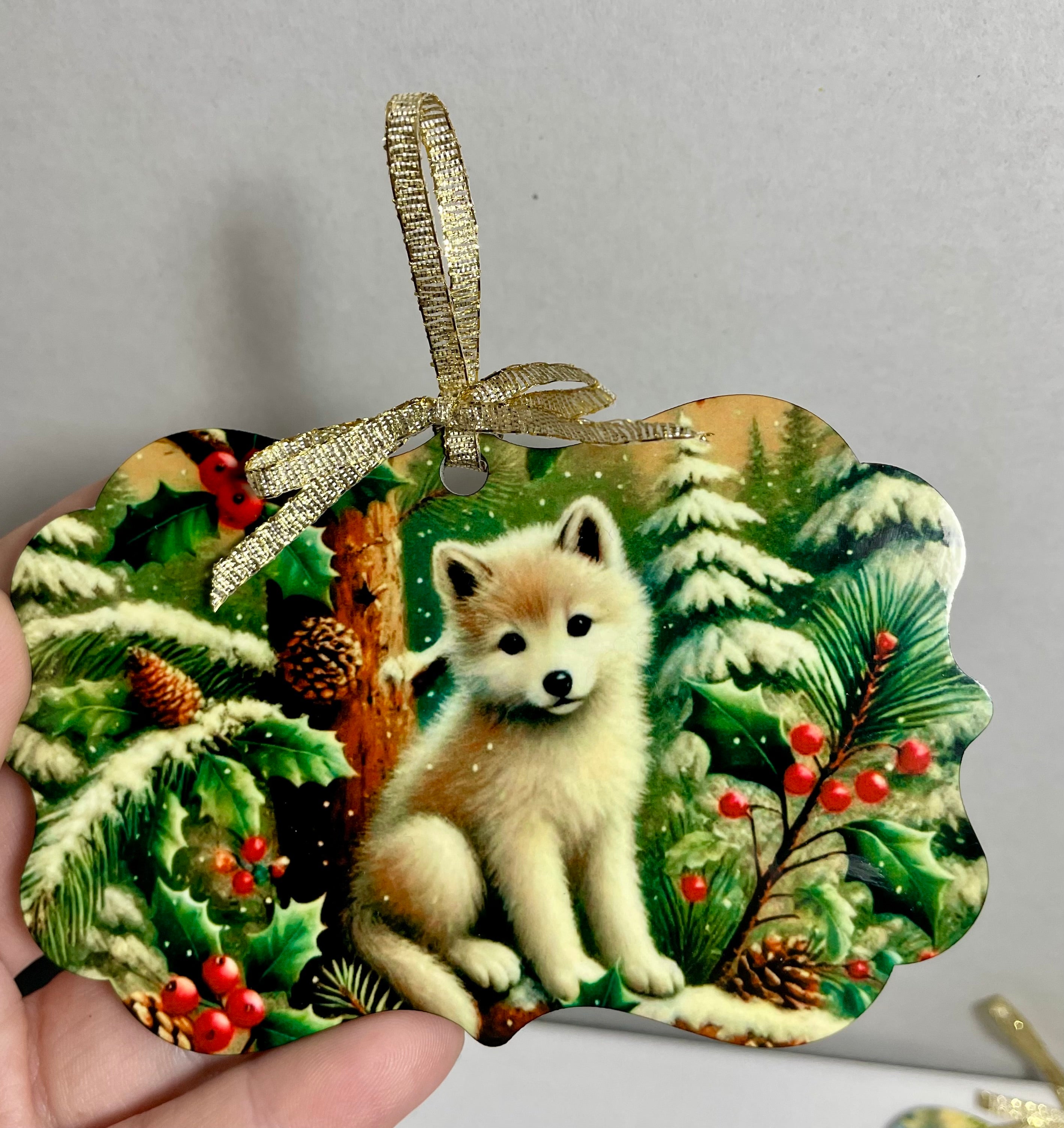 Woodland Creatures Ornament Set