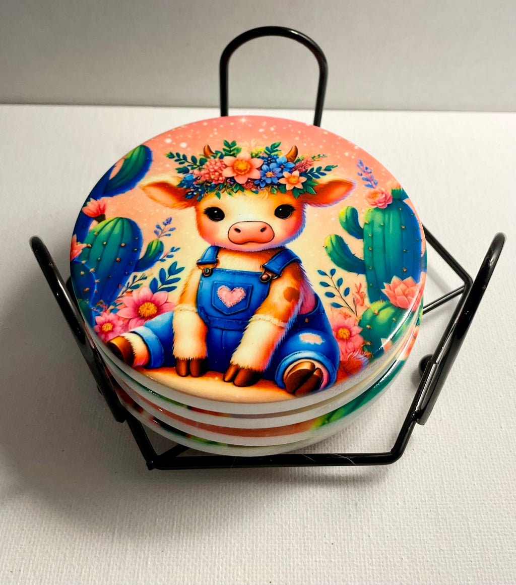 Ceramic Coaster Set