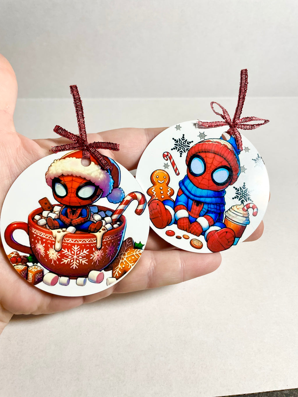 Spider-Man Metal Ornament set