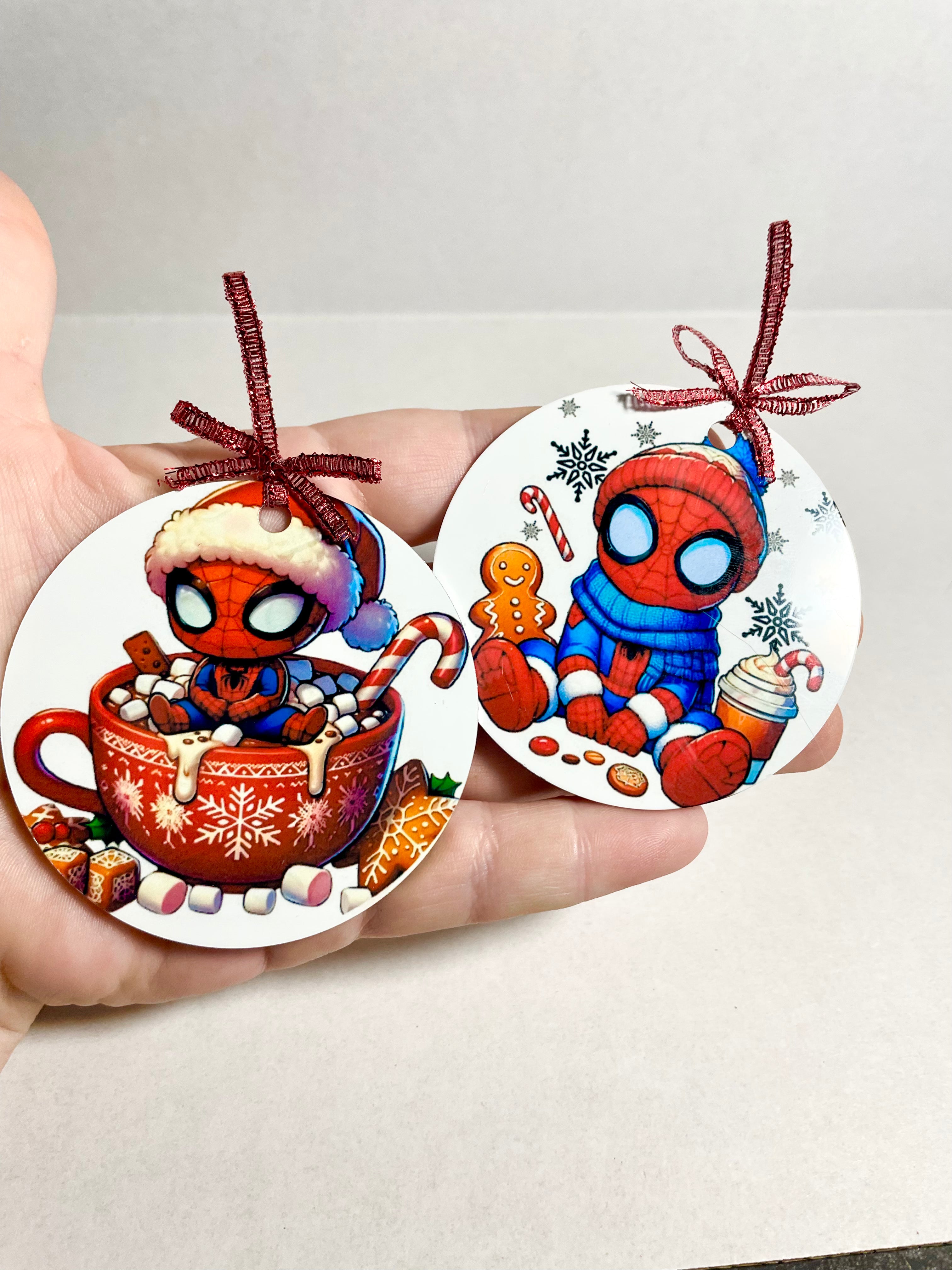 Spider-Man Metal Ornament set
